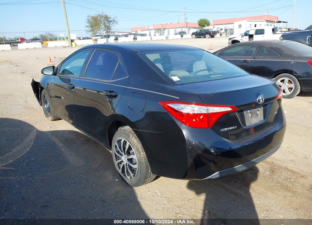 2014 TOYOTA COROLLA LE VIN: 2T1BURHE9EC135427