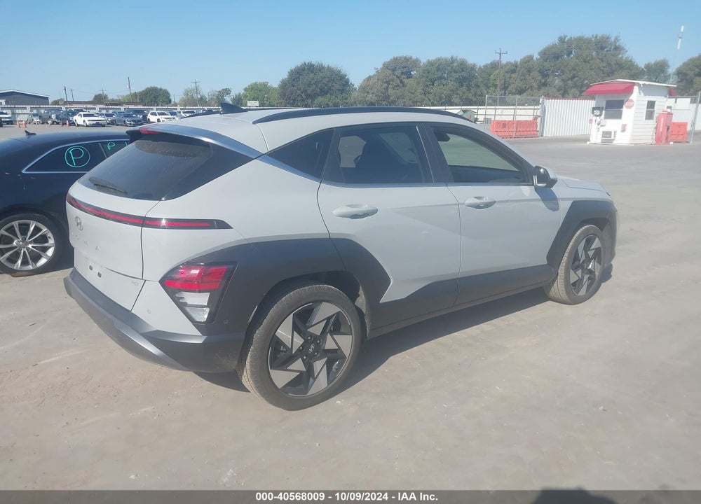 2024 HYUNDAI KONA LIMITED VIN: KM8HE3A39RU075036