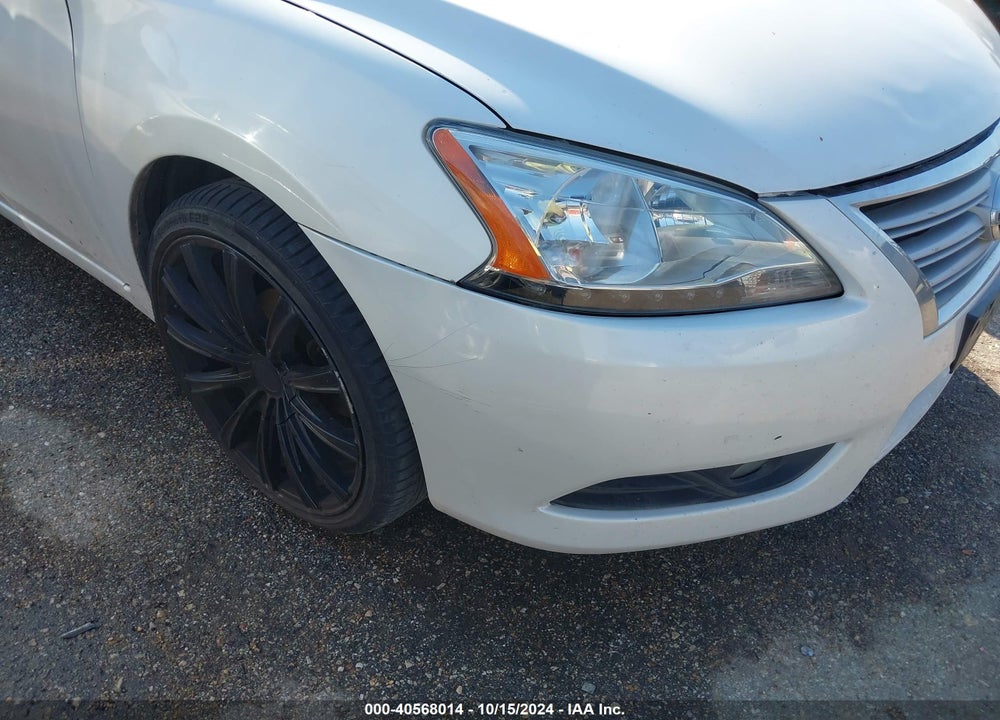 2013 NISSAN SENTRA SL VIN: 3N1AB7AP2DL743287