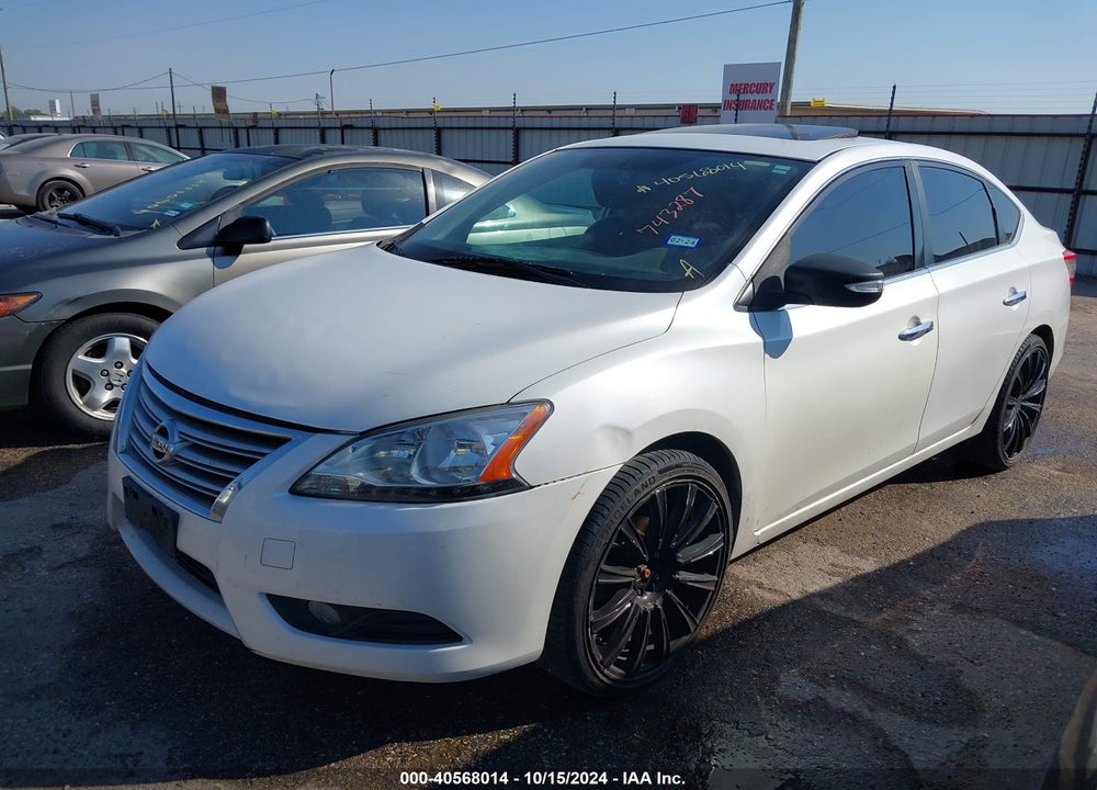 2013 NISSAN SENTRA SL VIN: 3N1AB7AP2DL743287