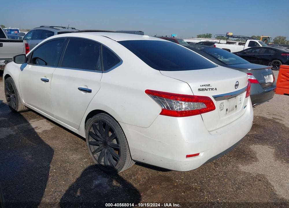 2013 NISSAN SENTRA SL VIN: 3N1AB7AP2DL743287