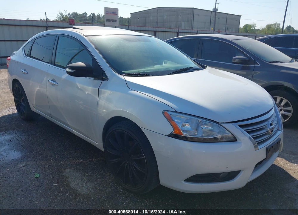 2013 NISSAN SENTRA SL VIN: 3N1AB7AP2DL743287
