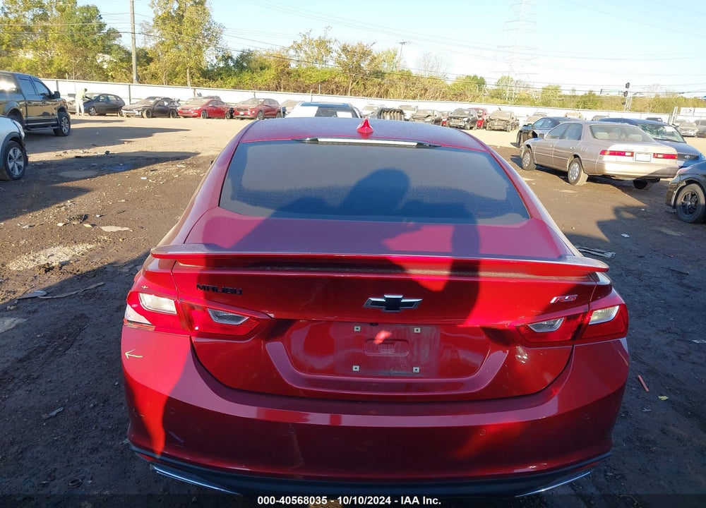 2021 CHEVROLET MALIBU FWD RS VIN: 1G1ZG5ST7MF058707