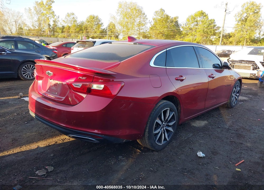 2021 CHEVROLET MALIBU FWD RS VIN: 1G1ZG5ST7MF058707
