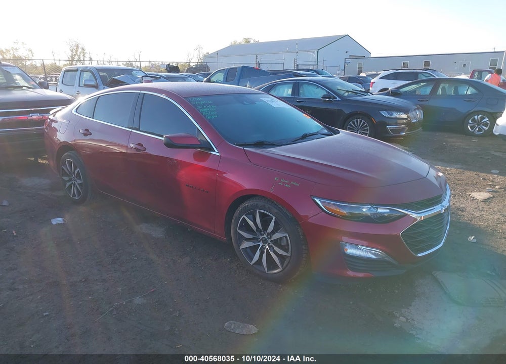 2021 CHEVROLET MALIBU FWD RS VIN: 1G1ZG5ST7MF058707