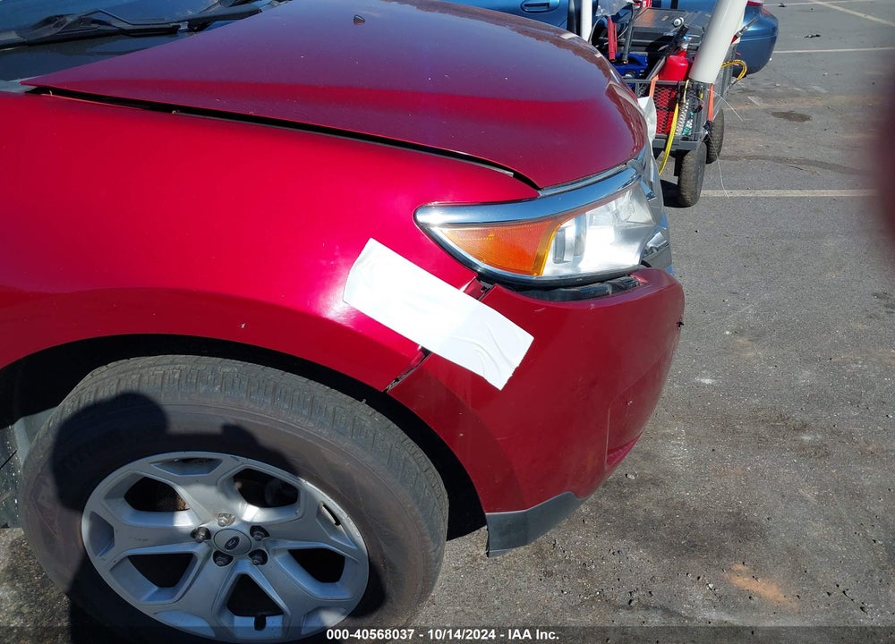 2014 FORD EDGE SEL VIN: 2FMDK4JC8EBA20493