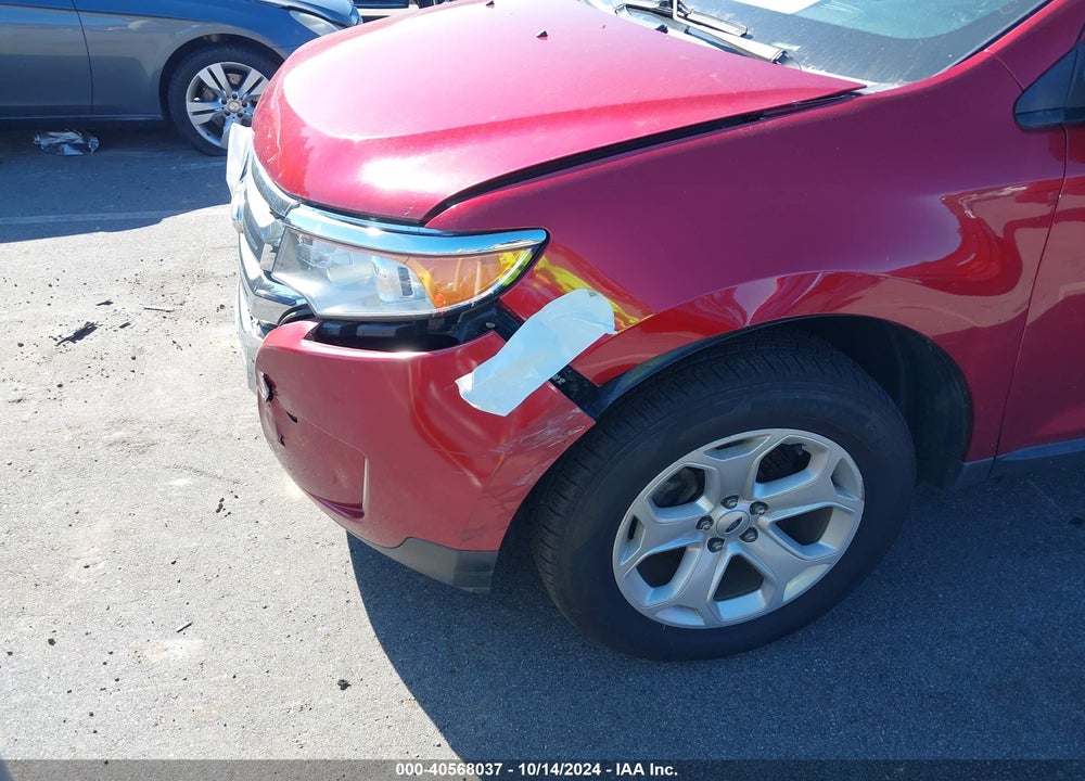 2014 FORD EDGE SEL VIN: 2FMDK4JC8EBA20493