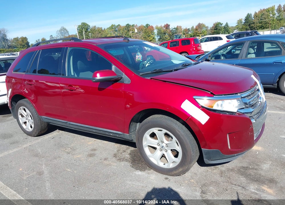2014 FORD EDGE SEL VIN: 2FMDK4JC8EBA20493