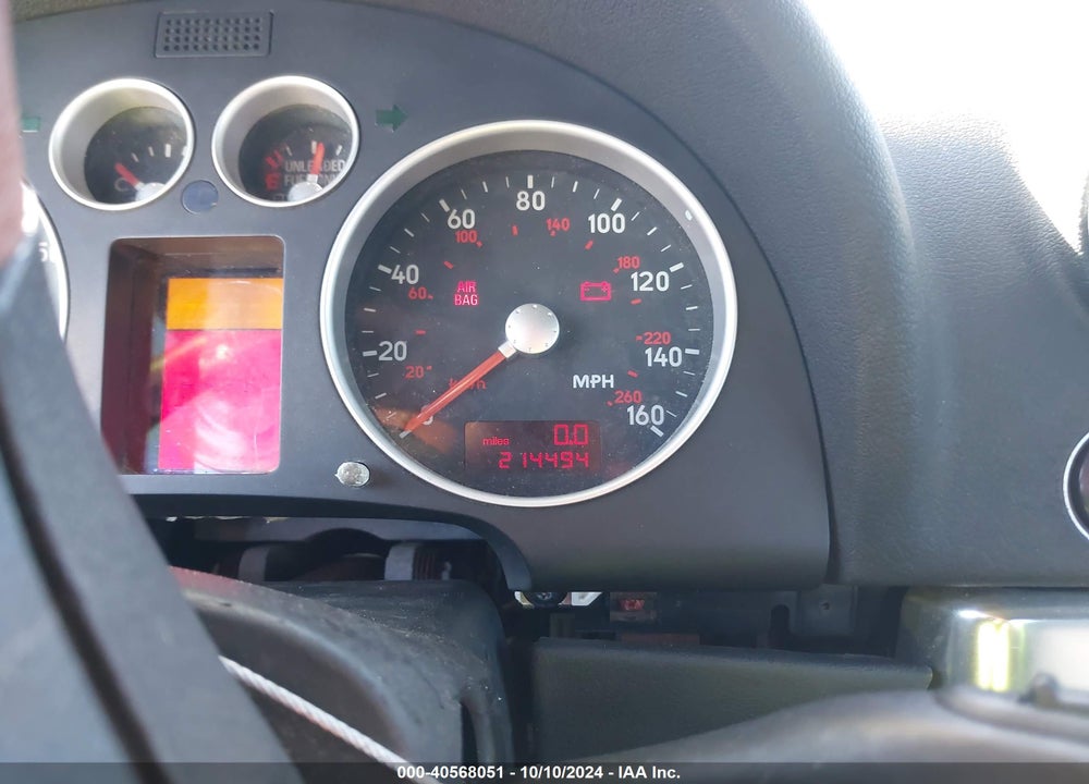 2001 AUDI TT VIN: TRUUT28NX11044769