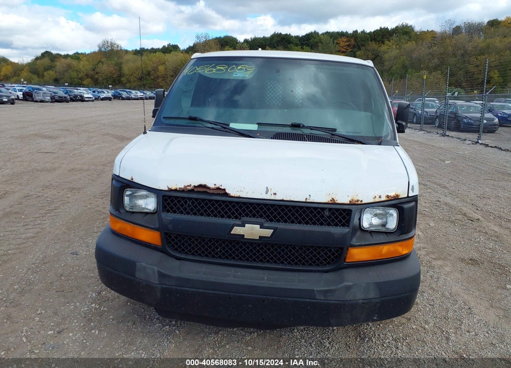2012 CHEVROLET EXPRESS 1500 WORK VAN VIN: 1GCSGAFX7C1150071