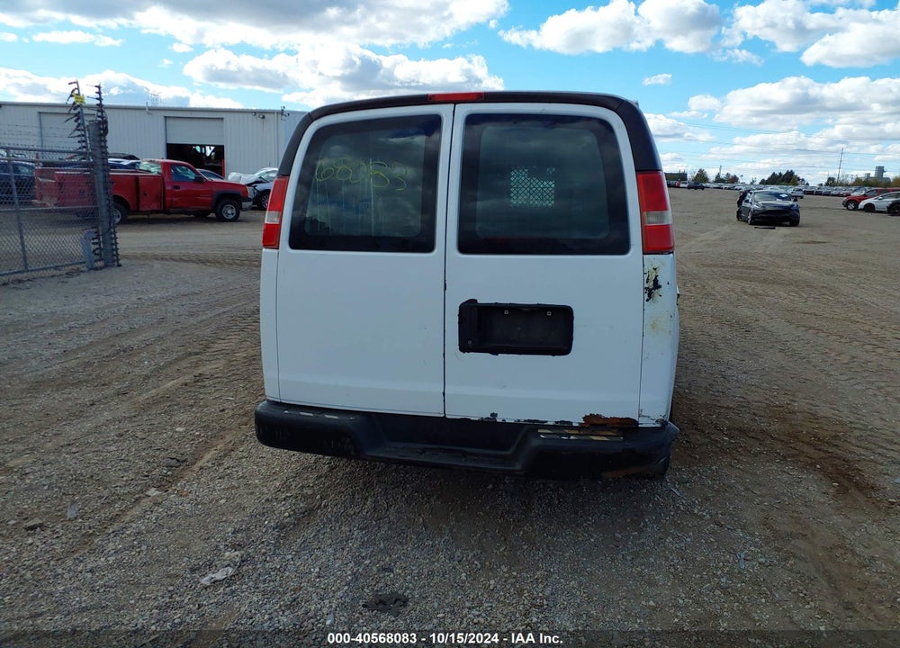 2012 CHEVROLET EXPRESS 1500 WORK VAN VIN: 1GCSGAFX7C1150071