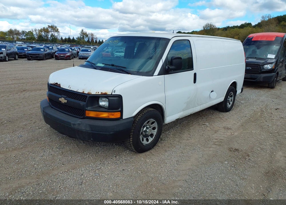 2012 CHEVROLET EXPRESS 1500 WORK VAN VIN: 1GCSGAFX7C1150071