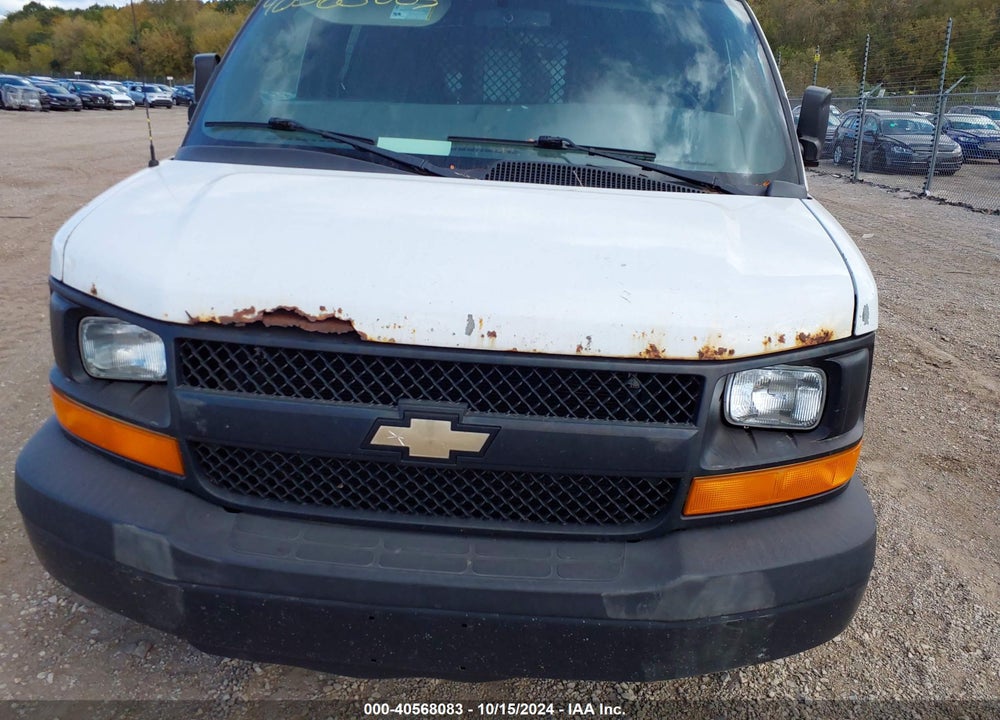 2012 CHEVROLET EXPRESS 1500 WORK VAN VIN: 1GCSGAFX7C1150071