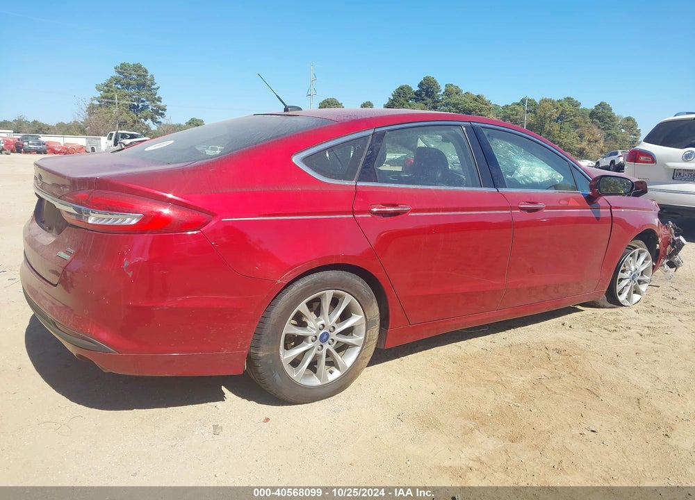 2017 FORD FUSION SE VIN: 3FA6P0HD3HR397623