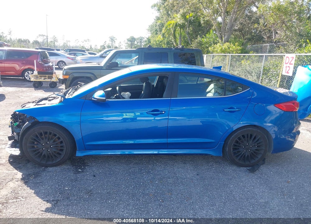 2017 HYUNDAI ELANTRA SPORT VIN: KMHD04LB2HU365382