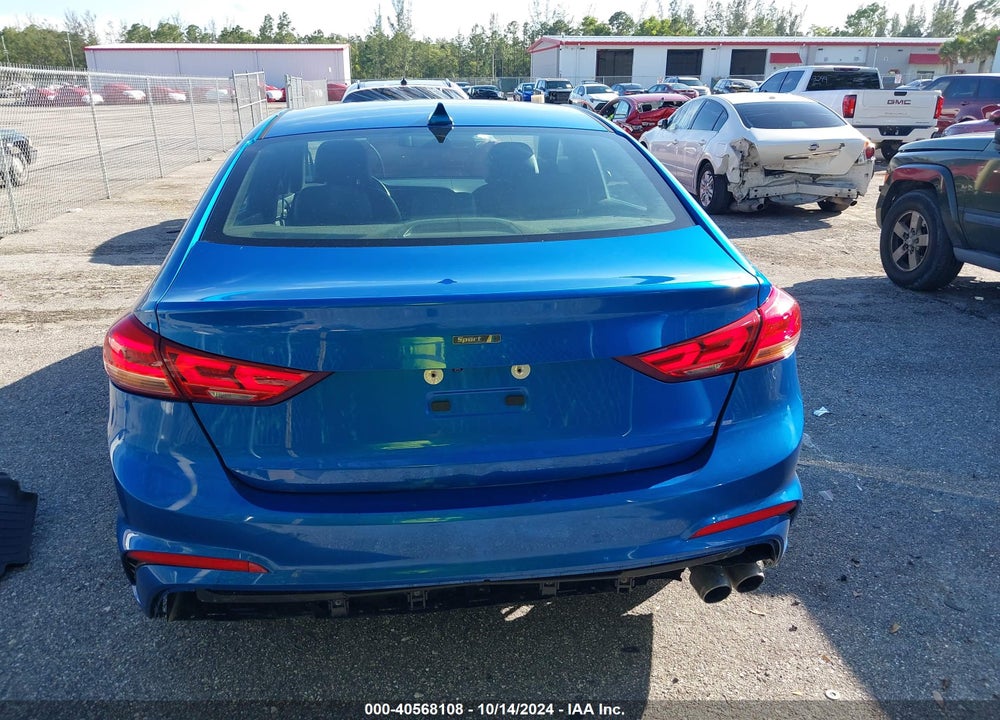 2017 HYUNDAI ELANTRA SPORT VIN: KMHD04LB2HU365382