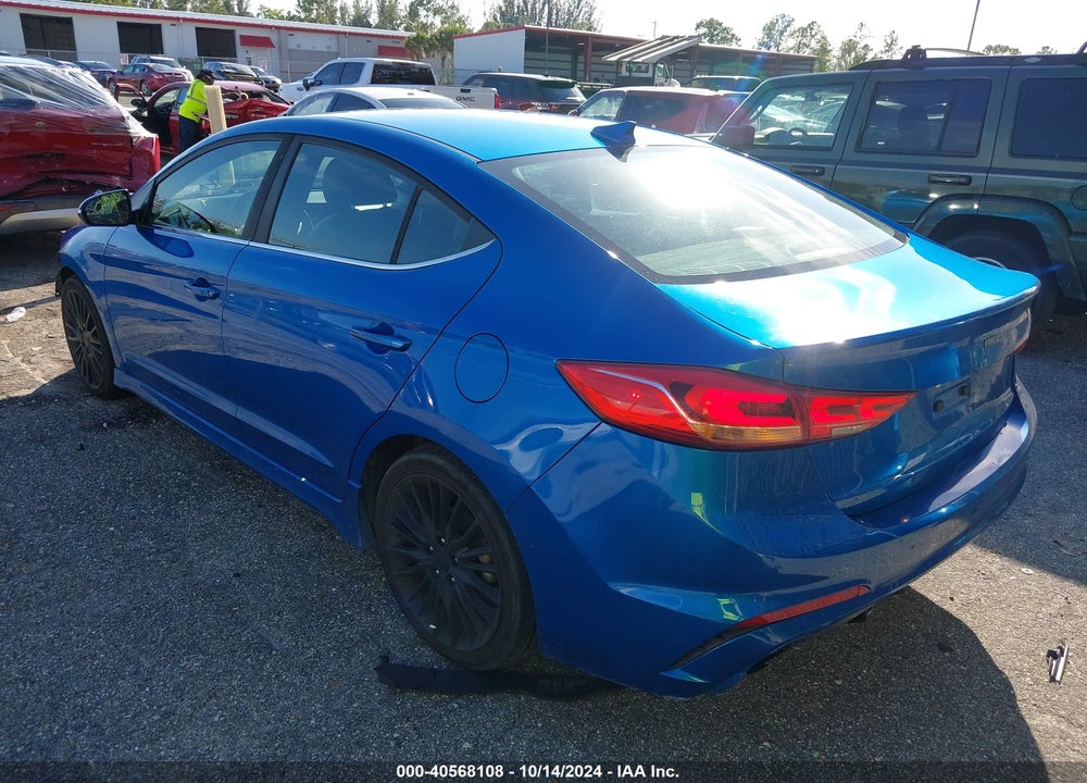 2017 HYUNDAI ELANTRA SPORT VIN: KMHD04LB2HU365382