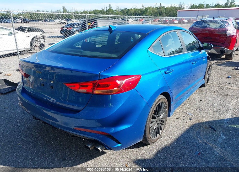 2017 HYUNDAI ELANTRA SPORT VIN: KMHD04LB2HU365382