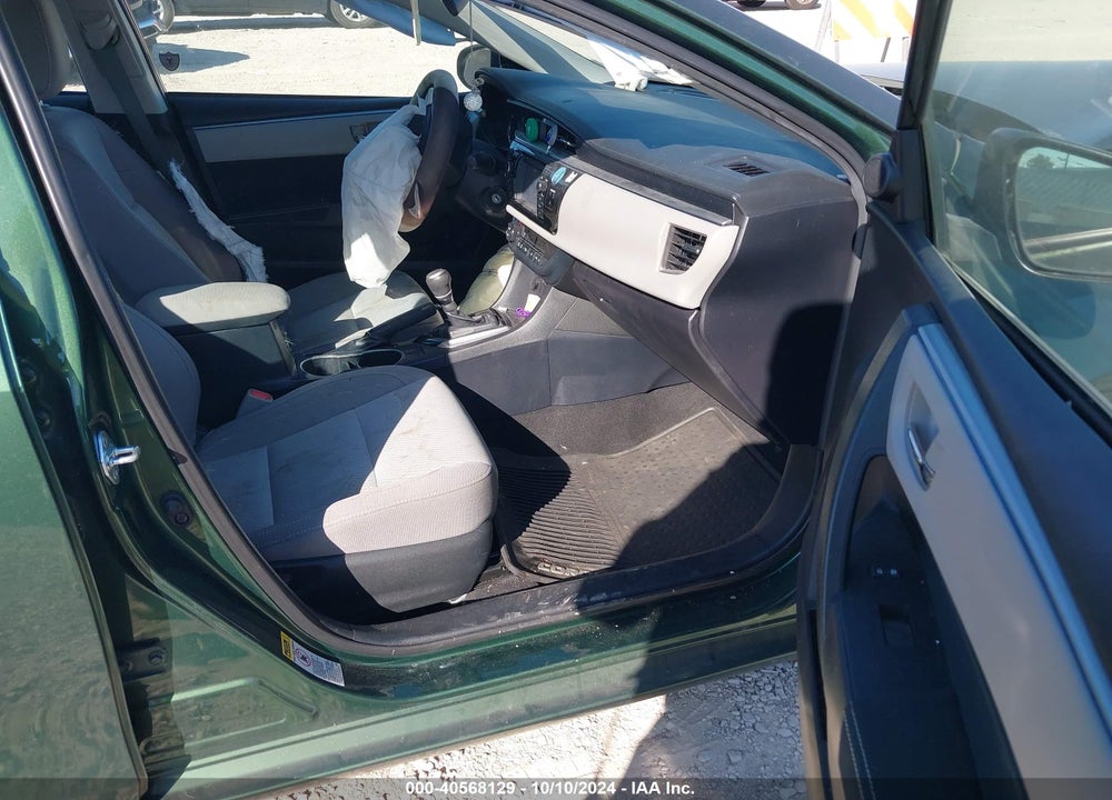 2016 TOYOTA COROLLA LE VIN: 2T1BURHE3GC710706
