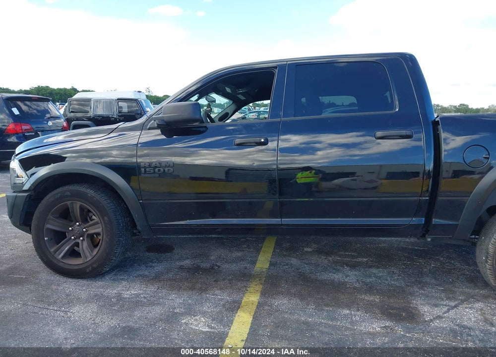 2024 RAM 1500 CLASSIC WARLOCK 4X4 5'7 BOX VIN: 1C6RR7LG4RS125185