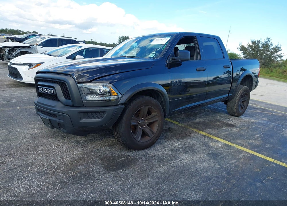 2024 RAM 1500 CLASSIC WARLOCK 4X4 5'7 BOX VIN: 1C6RR7LG4RS125185
