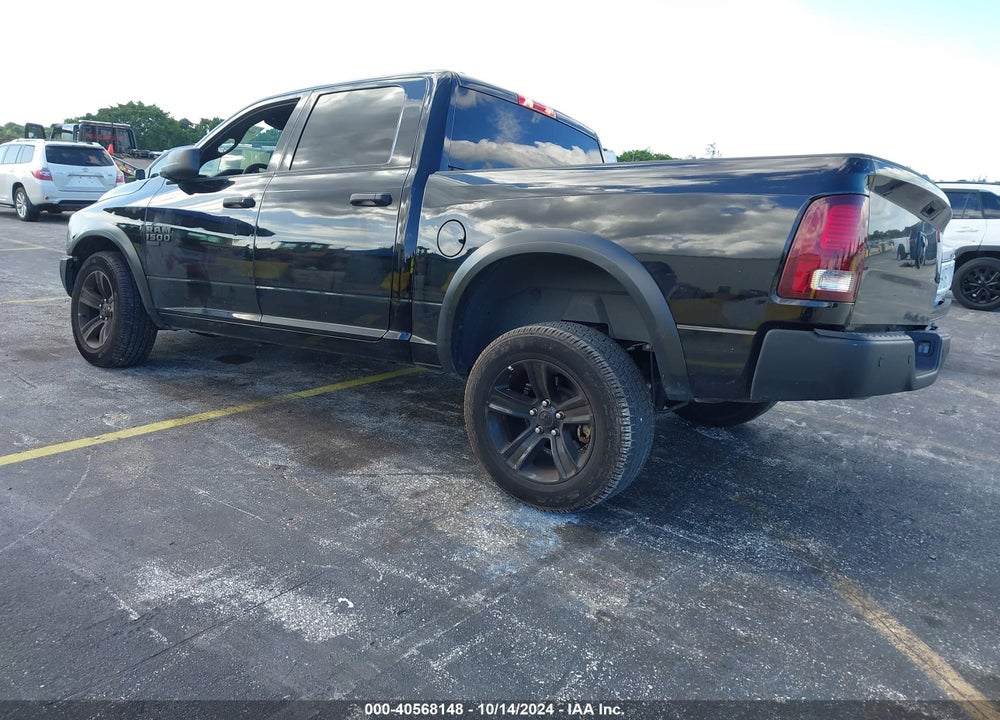 2024 RAM 1500 CLASSIC WARLOCK 4X4 5'7 BOX VIN: 1C6RR7LG4RS125185