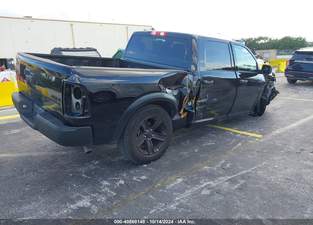 2024 RAM 1500 CLASSIC WARLOCK 4X4 5'7 BOX VIN: 1C6RR7LG4RS125185