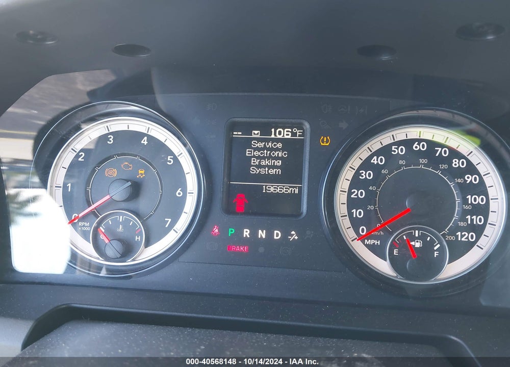 2024 RAM 1500 CLASSIC WARLOCK 4X4 5'7 BOX VIN: 1C6RR7LG4RS125185