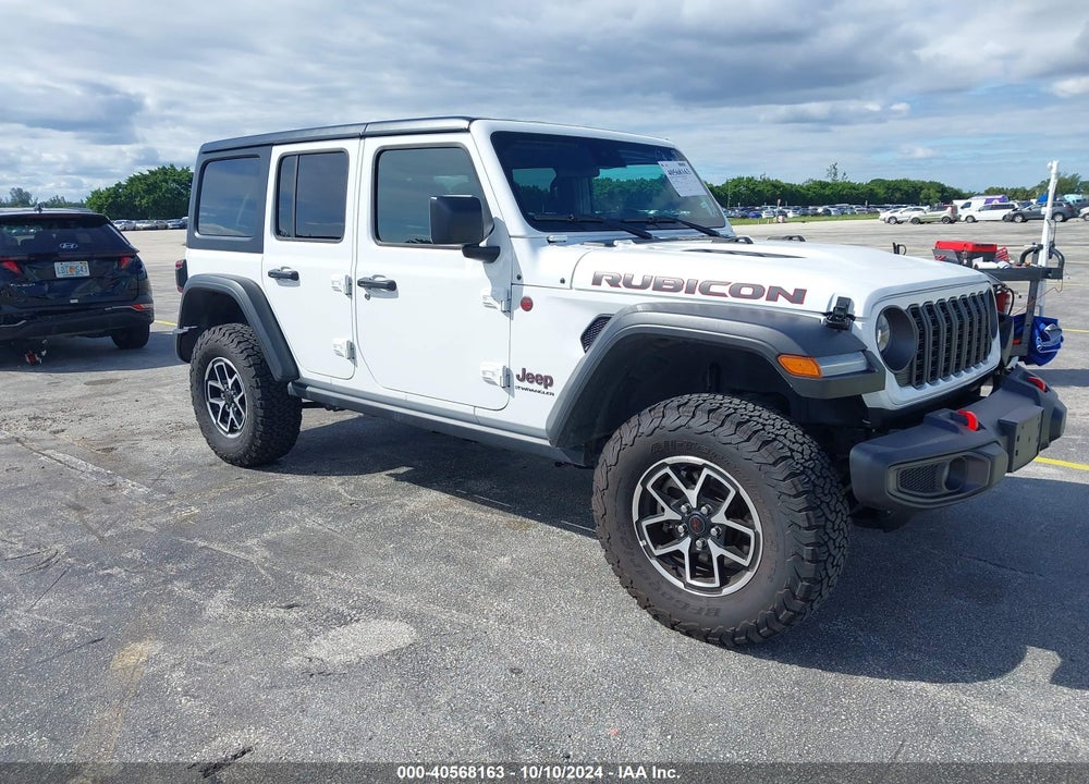2024 JEEP WRANGLER 4-DOOR RUBICON 4X4 VIN: 1C4PJXFG4RW259822