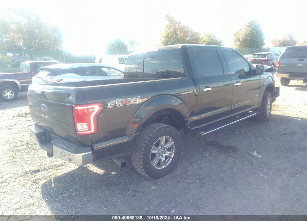 2016 FORD F-150 XLT VIN: 1FTEW1EP9GKD41783