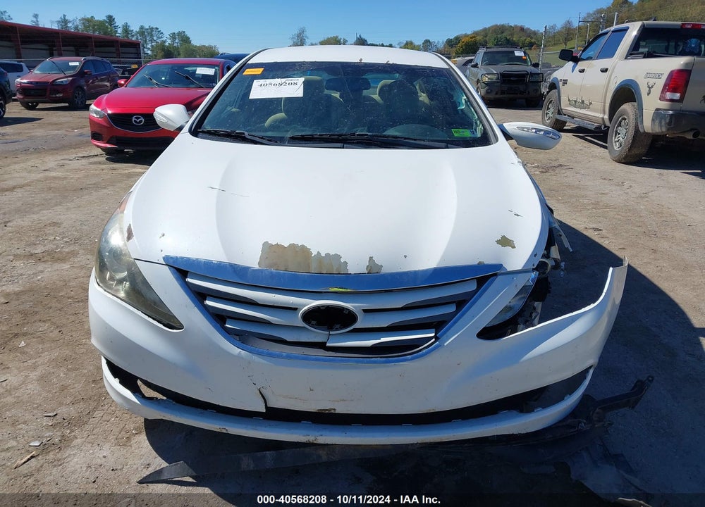 2014 HYUNDAI SONATA GLS VIN: 5NPEB4AC3EH841157