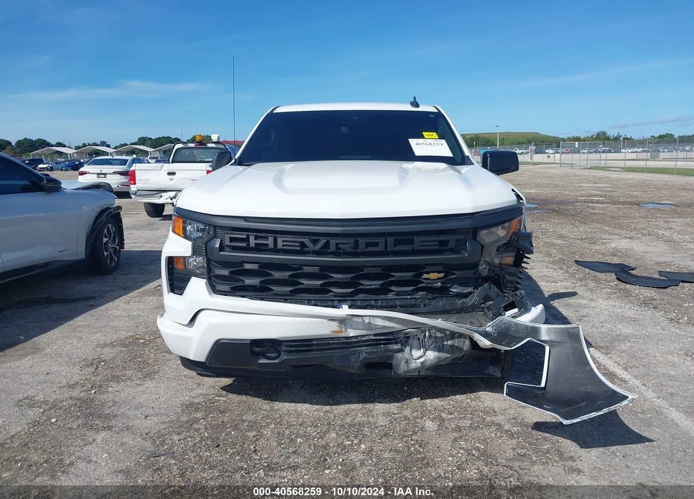 2023 CHEVROLET SILVERADO 1500 2WD SHORT BED CUSTOM VIN: 3GCPABEK2PG209537