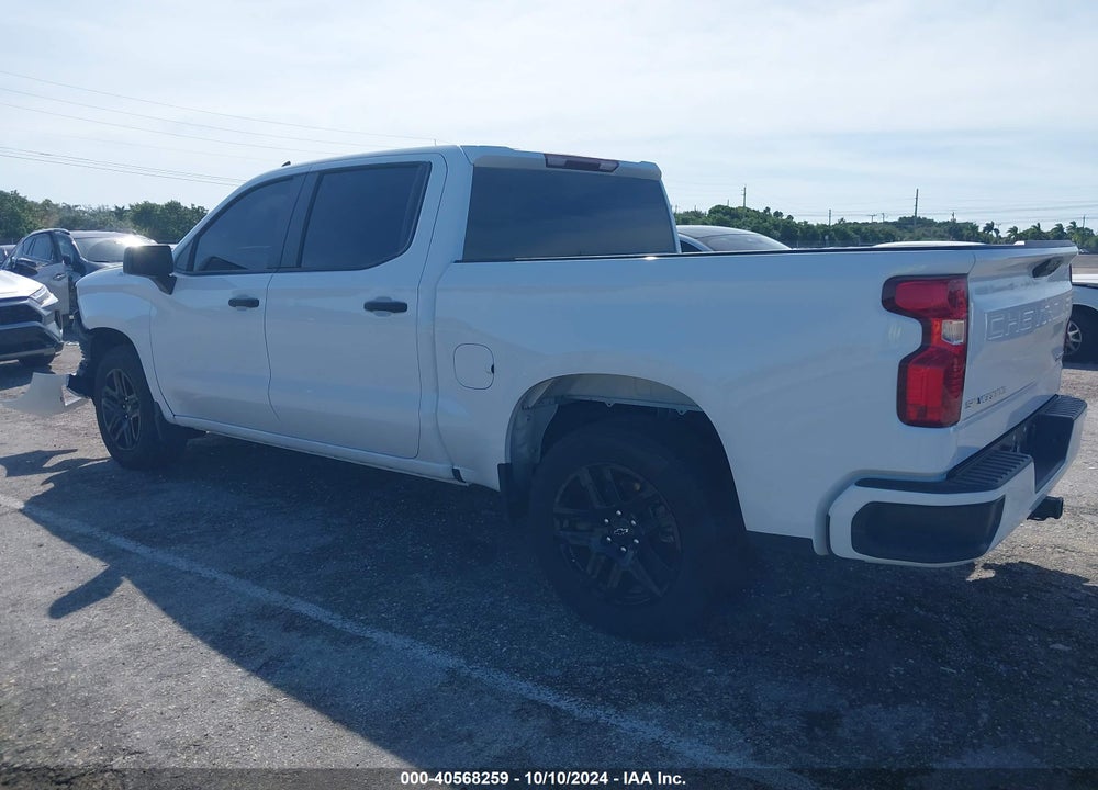 2023 CHEVROLET SILVERADO 1500 2WD SHORT BED CUSTOM VIN: 3GCPABEK2PG209537