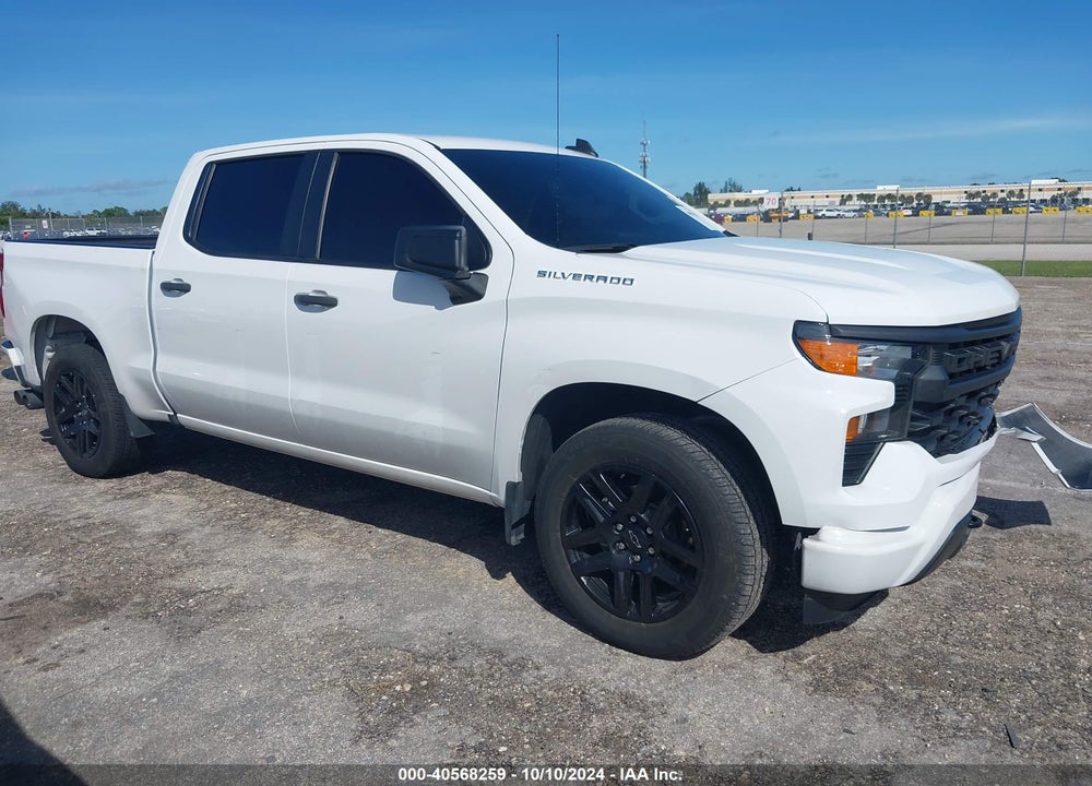 2023 CHEVROLET SILVERADO 1500 2WD SHORT BED CUSTOM VIN: 3GCPABEK2PG209537