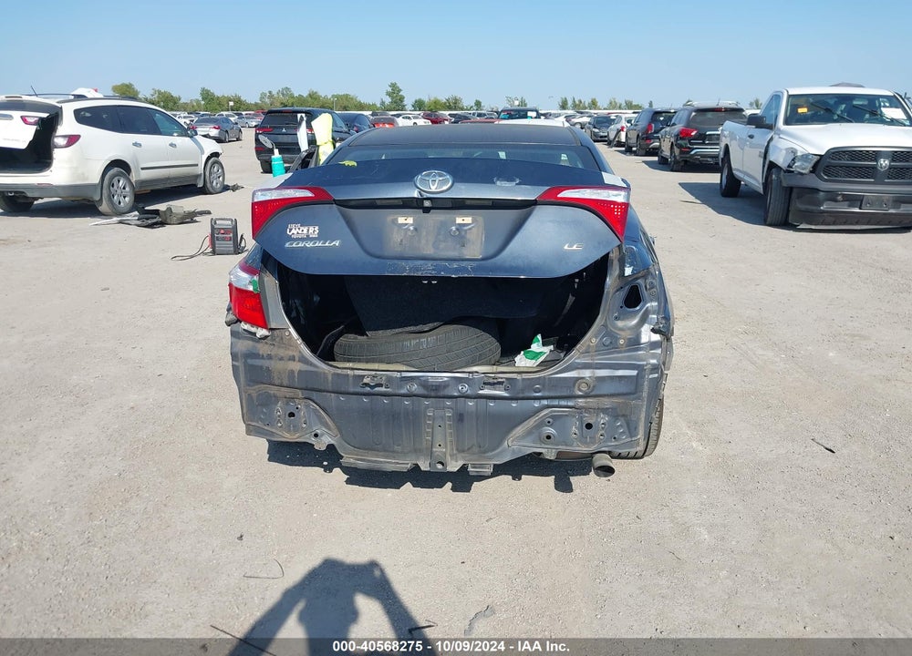 2016 TOYOTA COROLLA LE VIN: 5YFBURHE1GP427978
