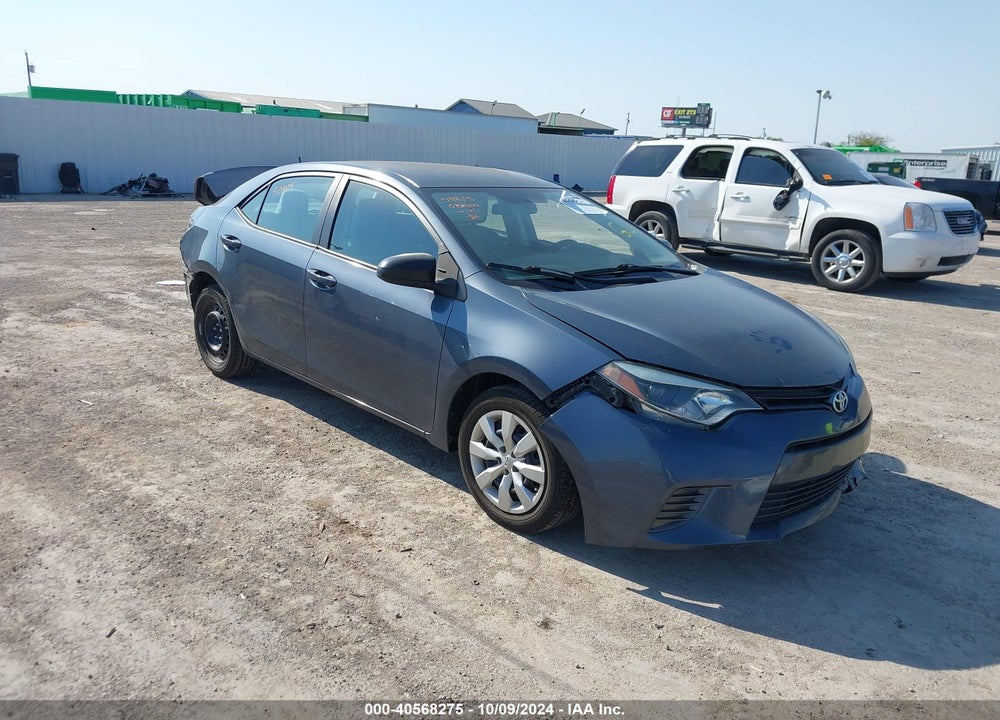 2016 TOYOTA COROLLA LE VIN: 5YFBURHE1GP427978
