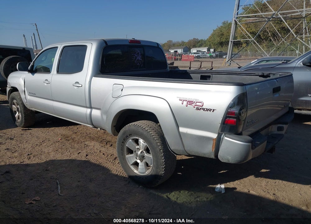 2005 TOYOTA TACOMA DOUBLE CAB LONG BED VIN: 5TEMU52NX5Z129012