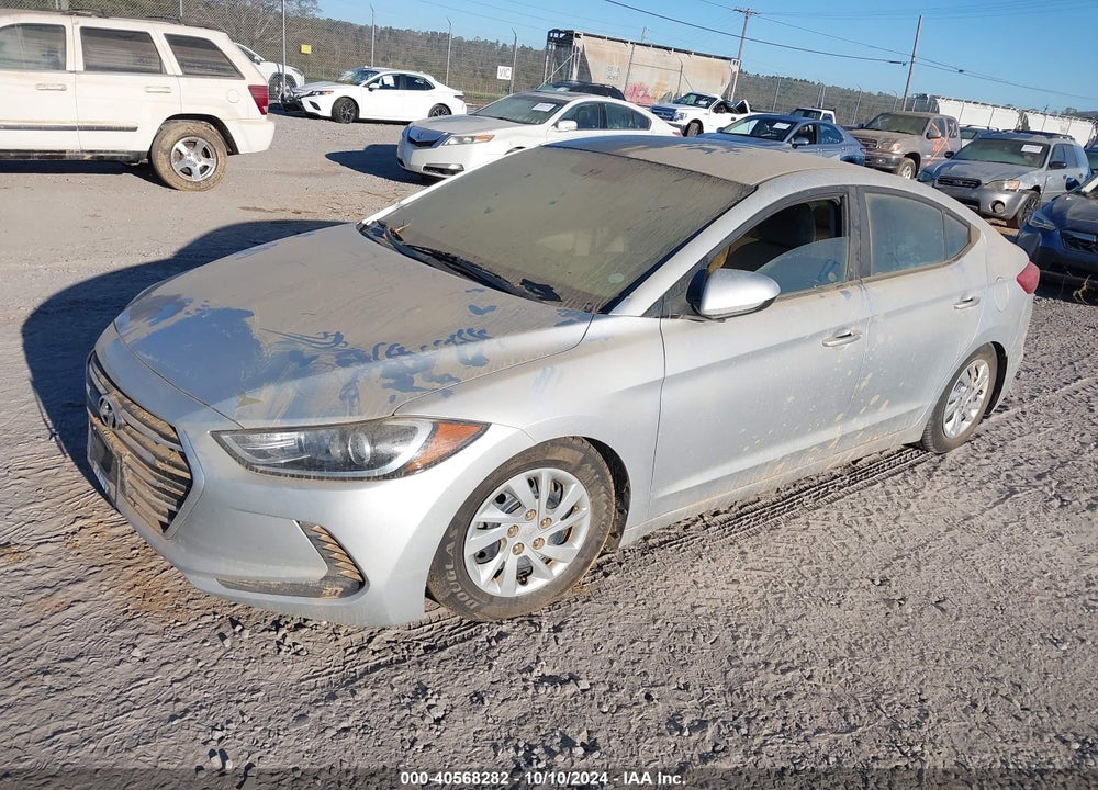 2017 HYUNDAI ELANTRA SE VIN: 5NPD74LFXHH193339