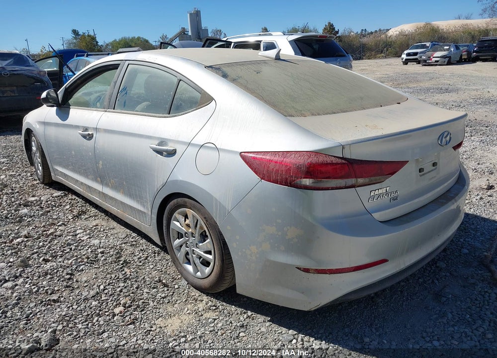 2017 HYUNDAI ELANTRA SE VIN: 5NPD74LFXHH193339