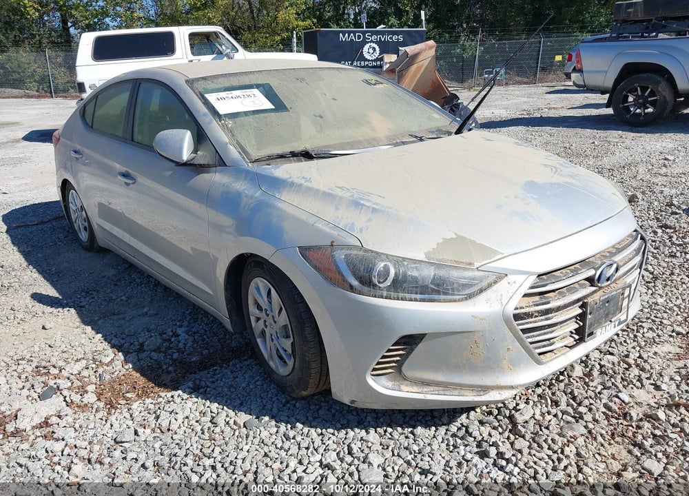 2017 HYUNDAI ELANTRA SE VIN: 5NPD74LFXHH193339