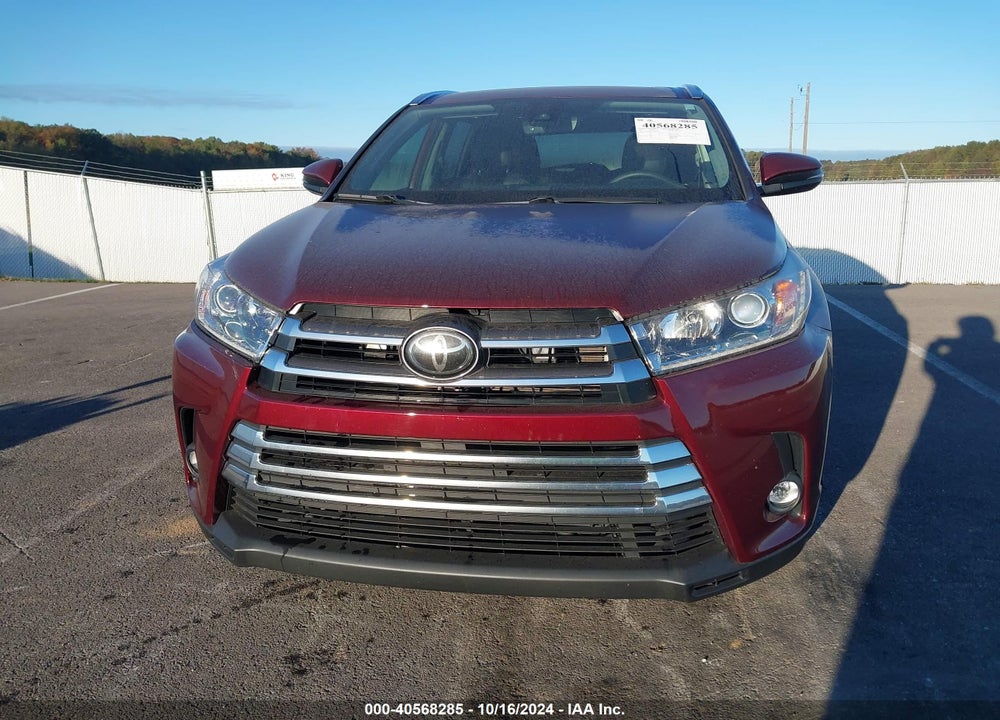 2019 TOYOTA HIGHLANDER LIMITED VIN: 5TDDZRFH7KS946296
