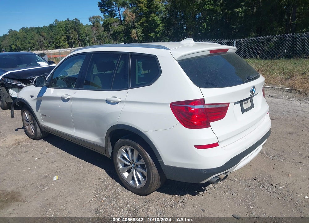 2017 BMW X3 XDRIVE28I VIN: 5UXWX9C57H0T14126