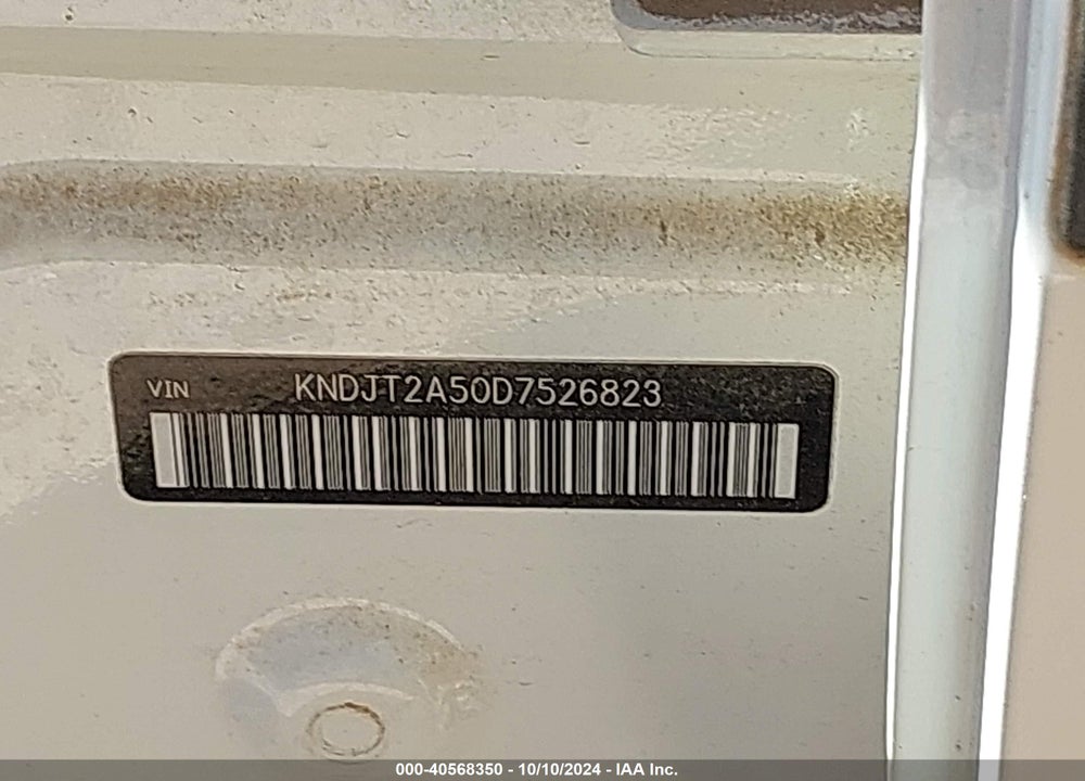 2013 KIA SOUL VIN: KNDJT2A50D7526823