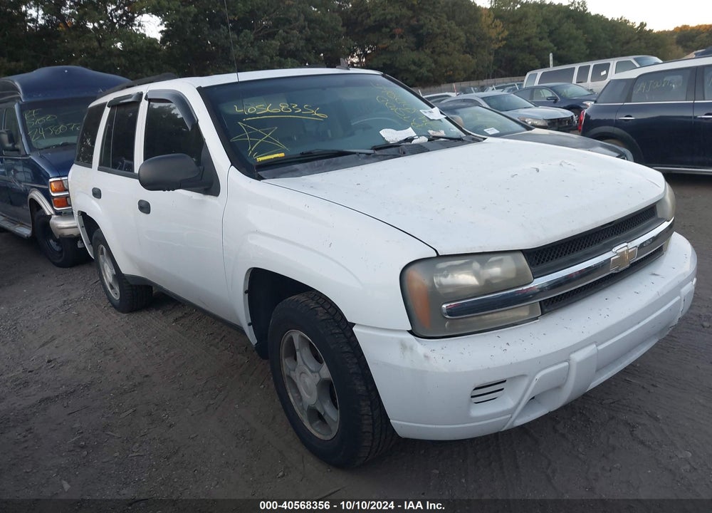 2007 CHEVROLET TRAILBLAZER LS VIN: 1GNDS13S872222239