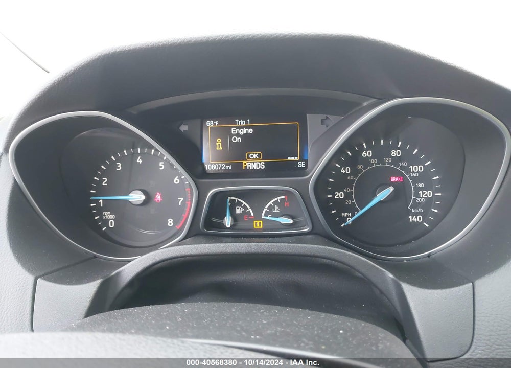 2017 FORD FOCUS SE VIN: 1FADP3F21HL207827