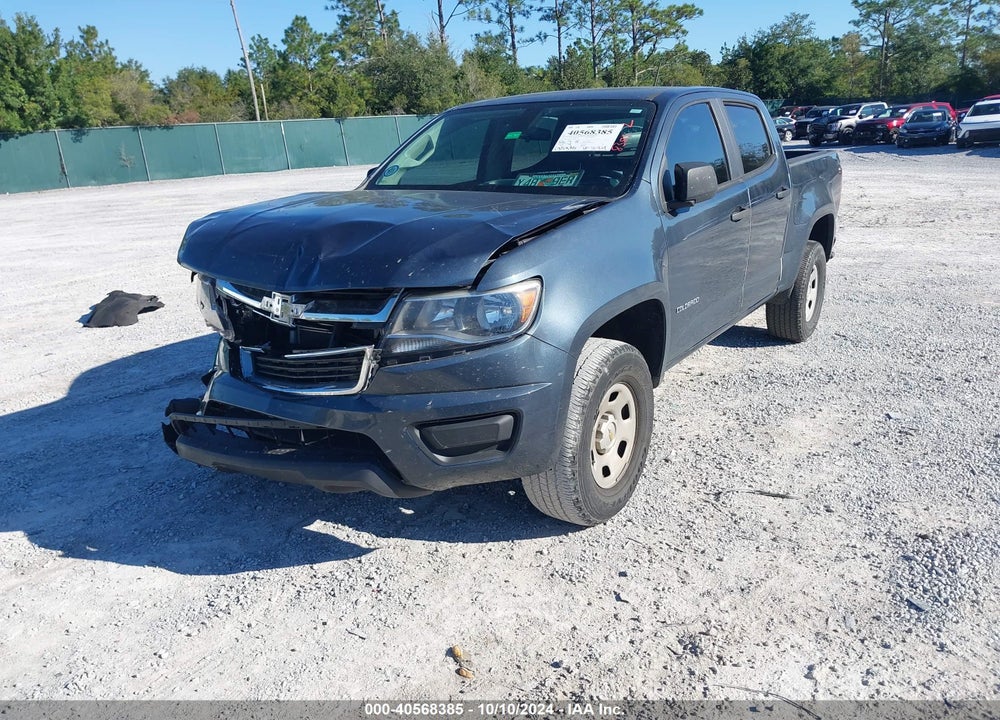 2020 CHEVROLET COLORADO 2WD SHORT BOX WT VIN: 1GCGSBEA6L1148612