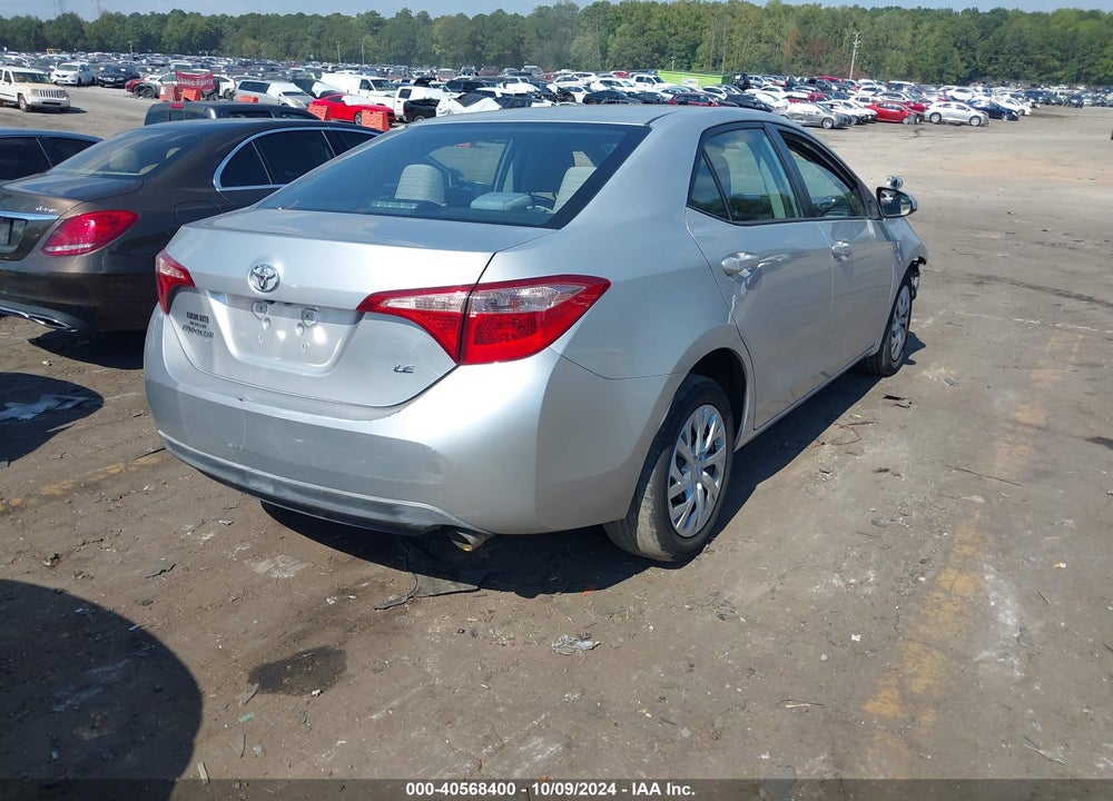 2017 TOYOTA COROLLA LE VIN: 5YFBURHE5HP722762
