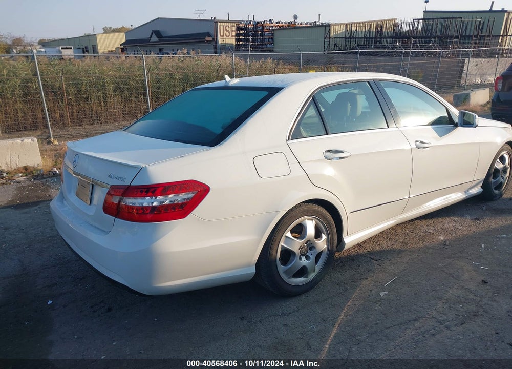 2011 MERCEDES-BENZ E 350 4MATIC VIN: WDDHF8HB3BA431148