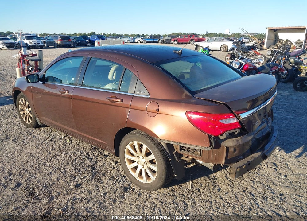 2012 CHRYSLER 200 TOURING VIN: 1C3CCBBB2CN222064