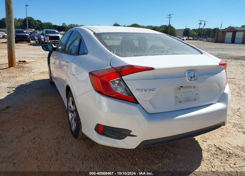 2016 HONDA CIVIC LX VIN: 19XFC2F51GE213850